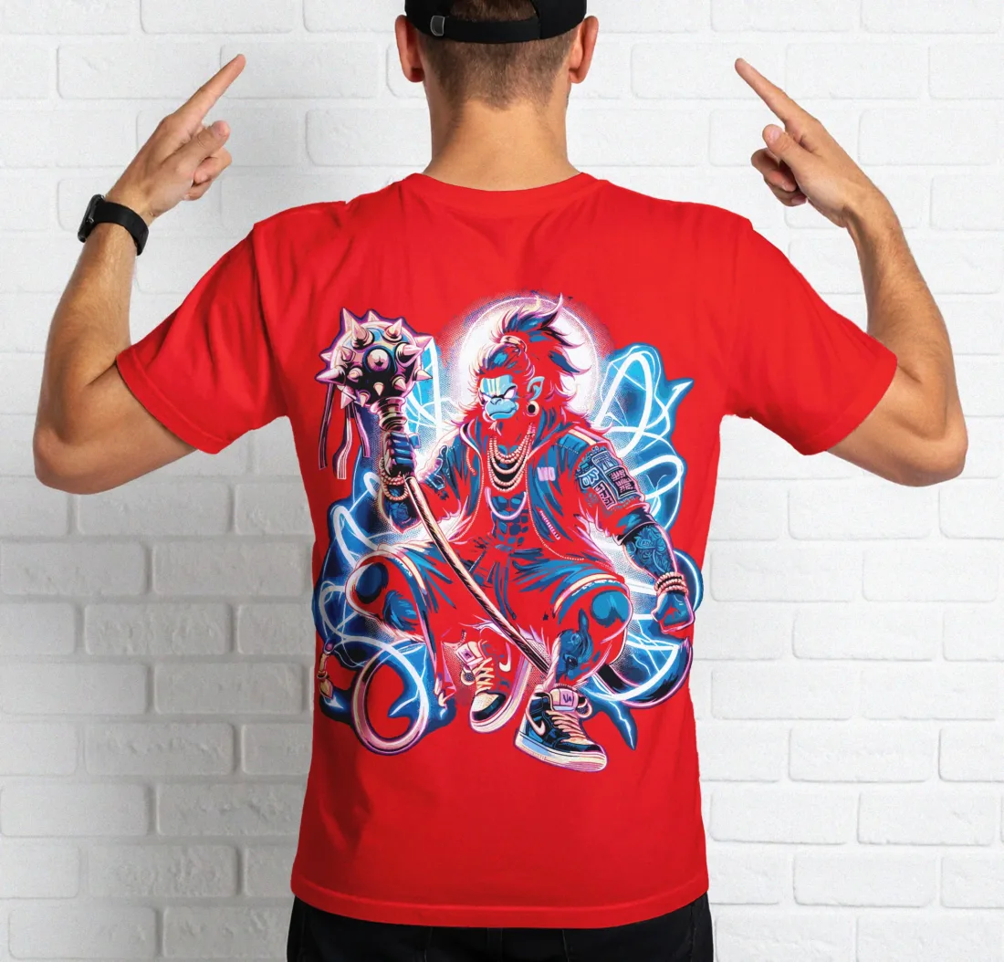 customize tshirt hanuman